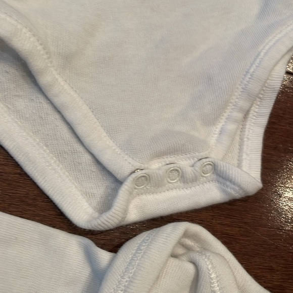 Prenatal White Baby Undershirts - Picture 6 of 6